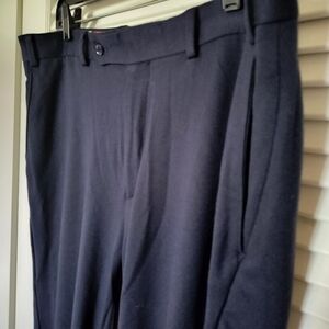The Original Ben Sherman Rayon Super Soft Men's Dress Pants 38x32 Navy Blue